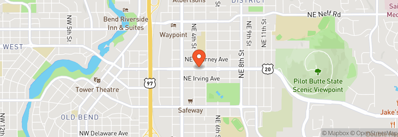 Map of Open Space Event Studios