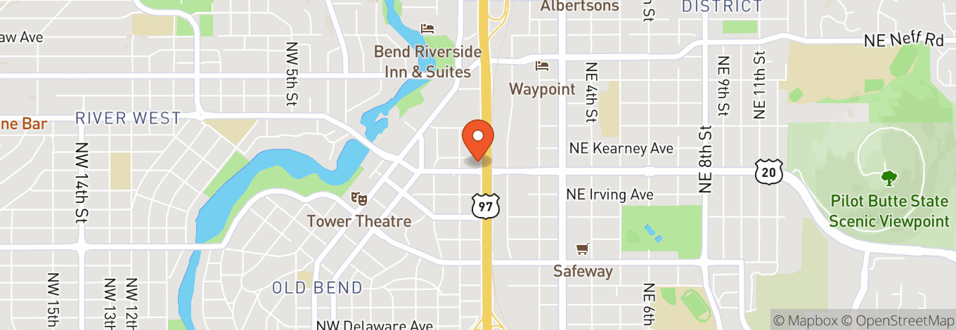 Map of Silver Moon Brewing