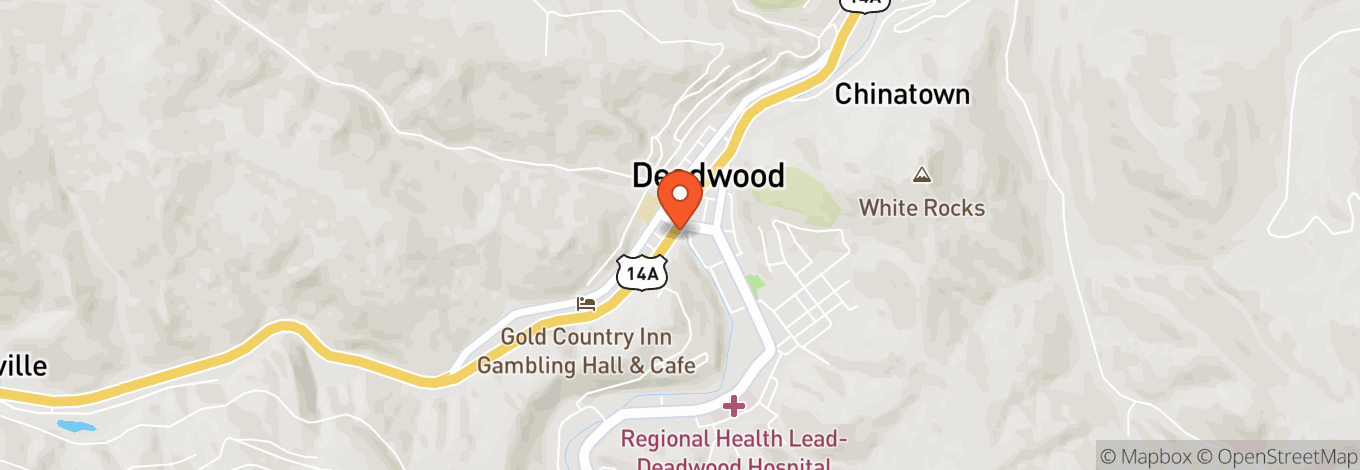 Map of Deadwood Mountain Grand