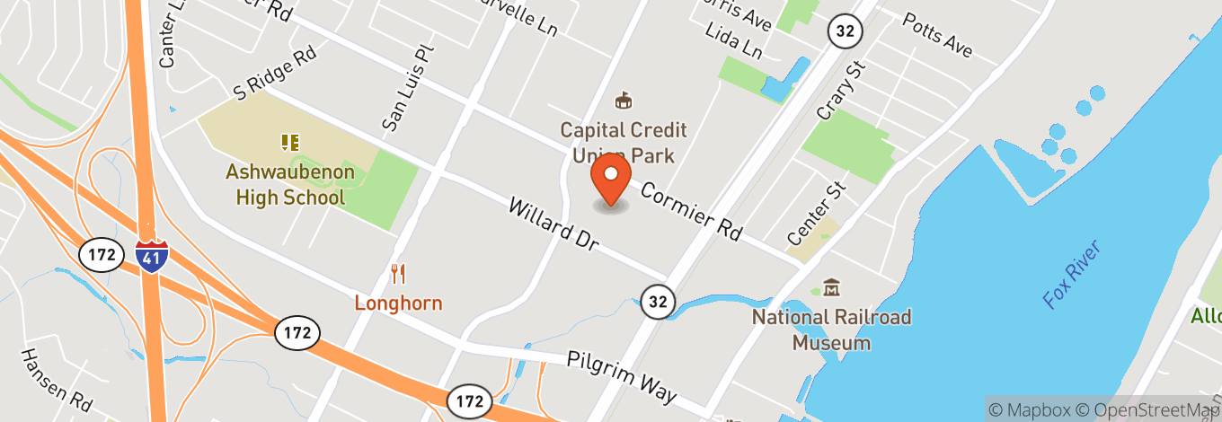 Map of Epic Event Center