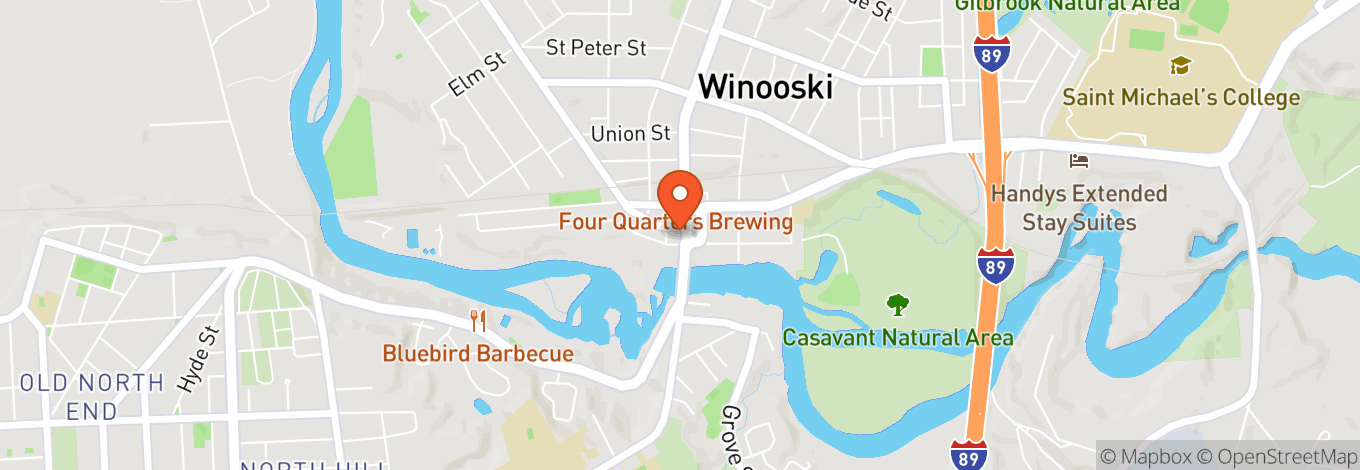 Map of City Of Winooski