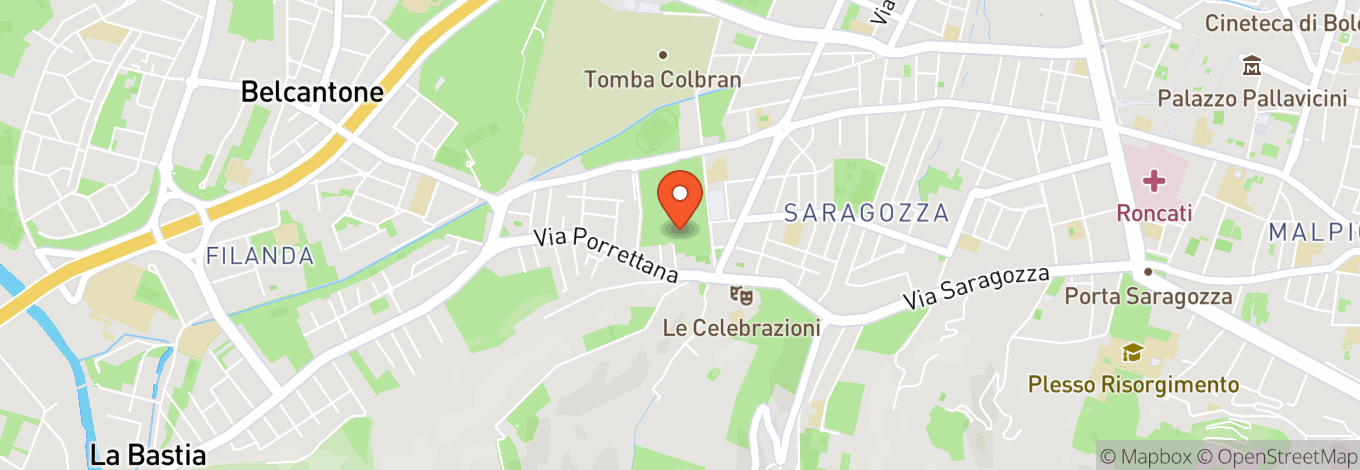 Map of Stadio Renato Dall'ara