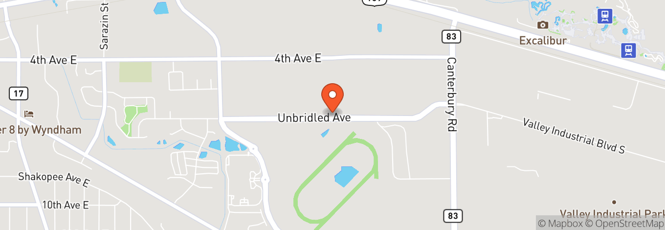 Map of Mystic Lake Amphitheater