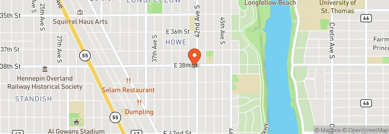 Map of Riverview Theater