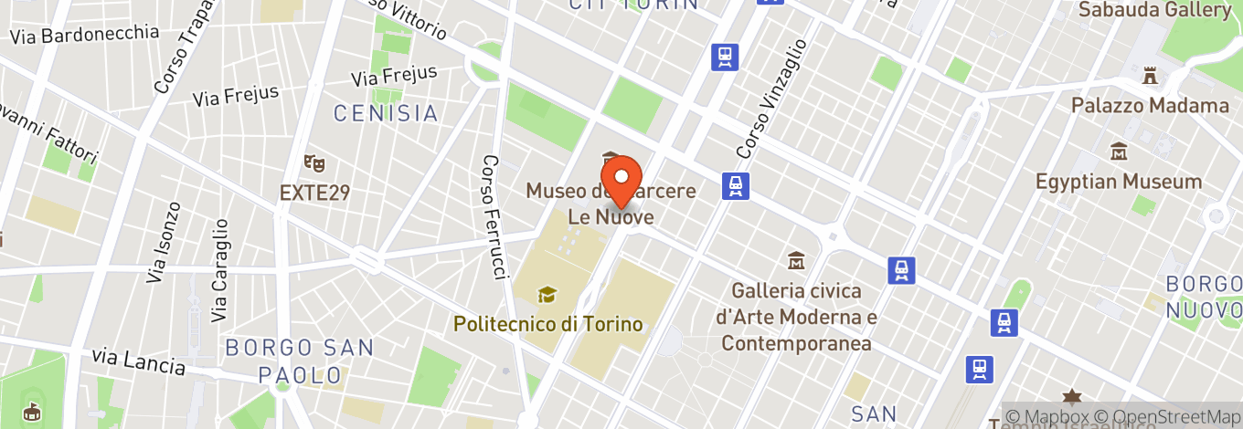Map of OGR Torino