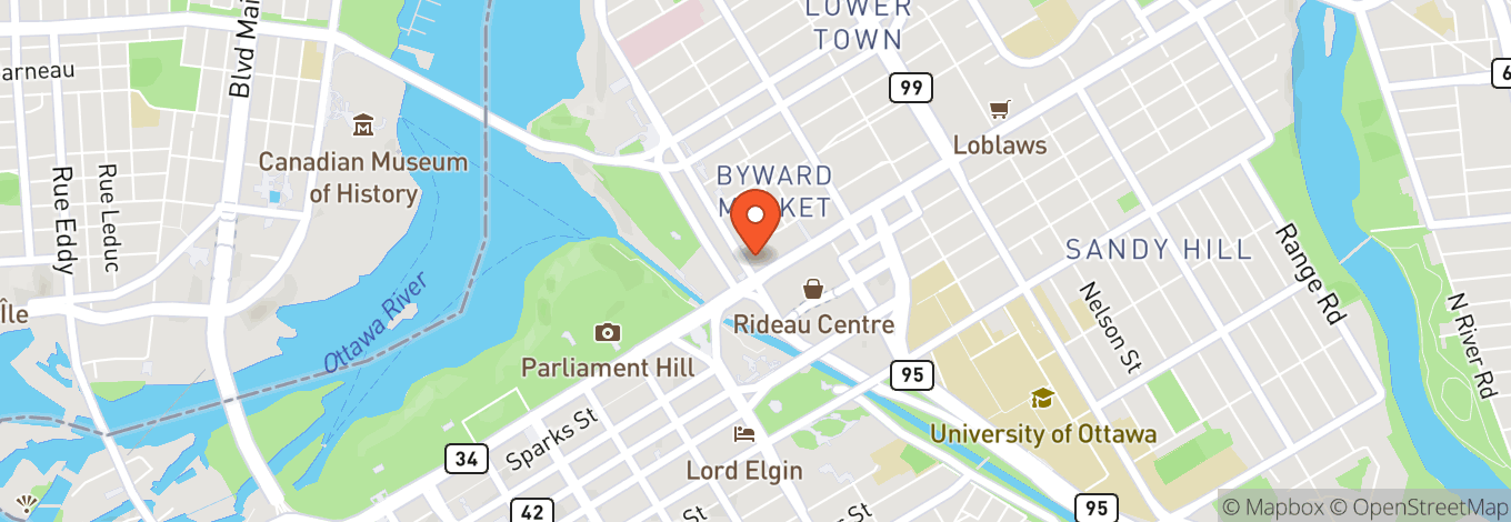 Map of HISTORY Ottawa