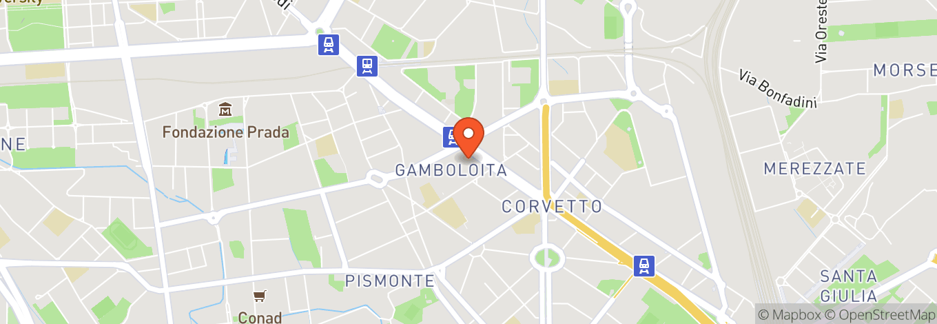 Map of MAD Club Milano