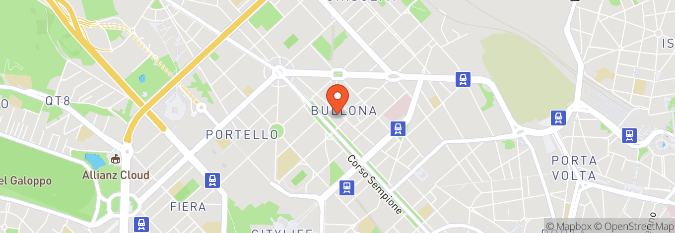 Map of Gattopardo Milano