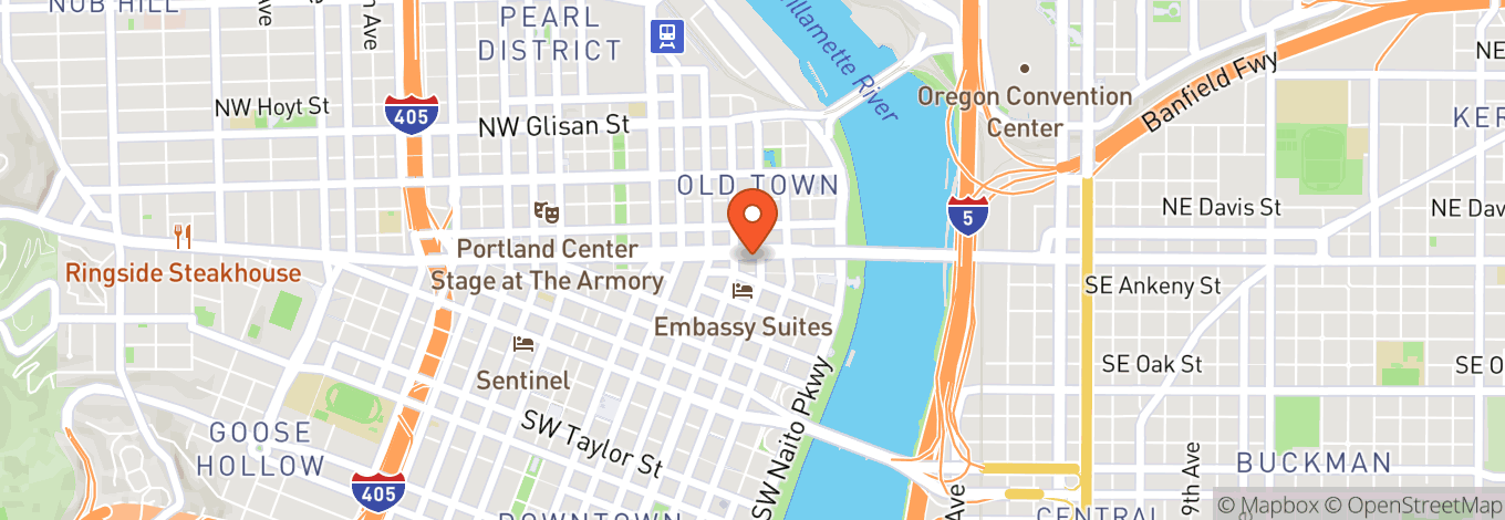 Map of Dante's