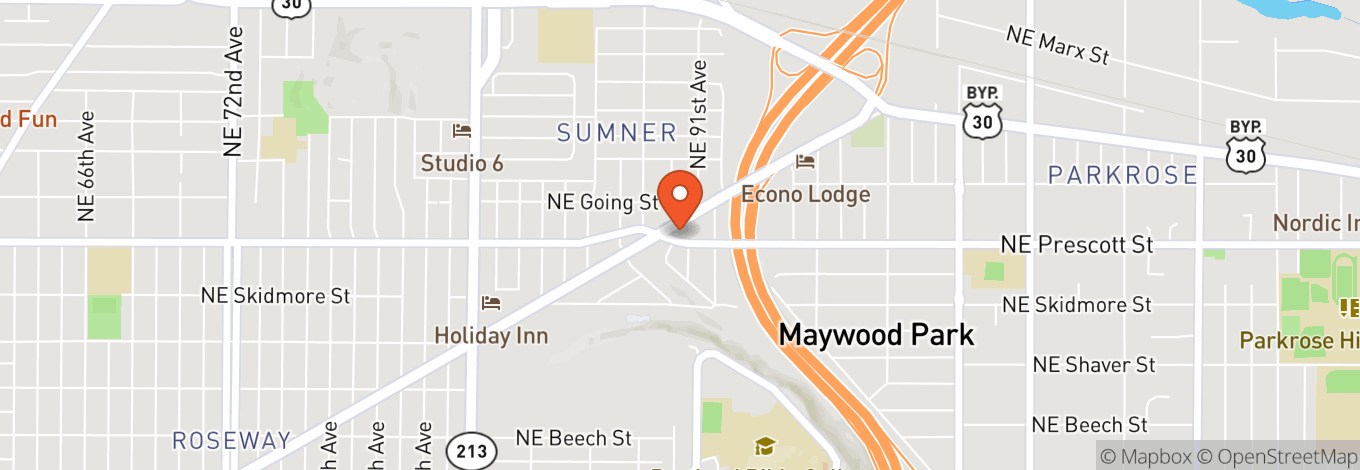Map of Escape Bar & Grill