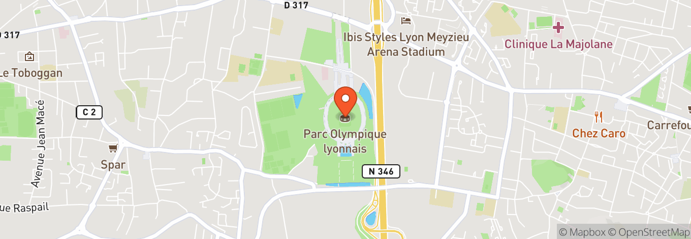 Map of Ldlc Arena