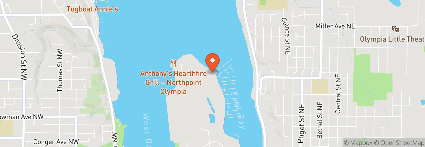 Map of Port Of Olympia
