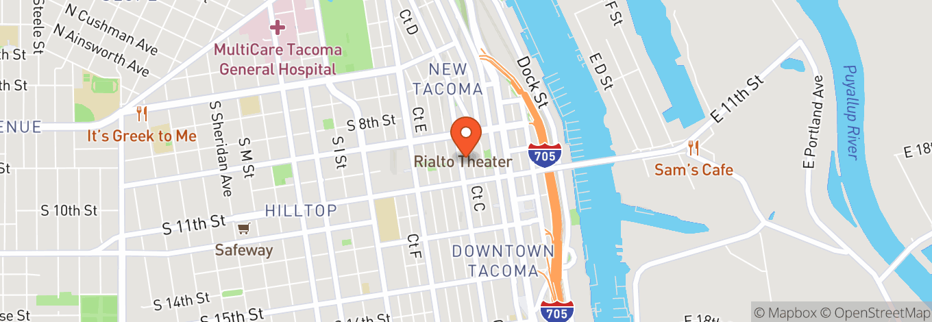 Map of Downtown