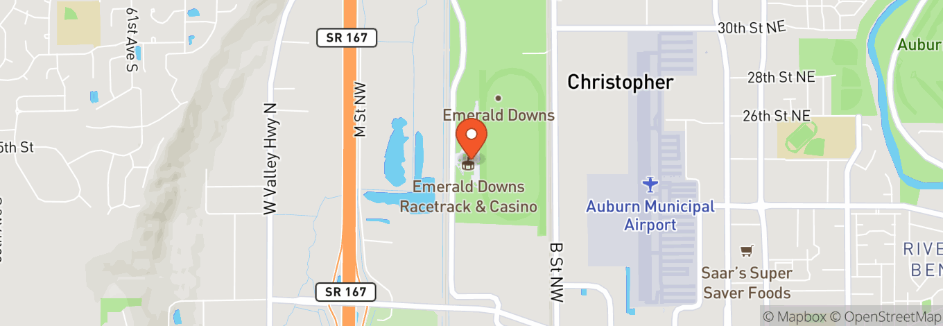 Map of Emerald Downs