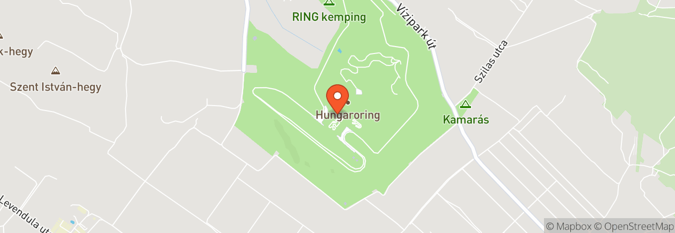 Map of Hungaroring