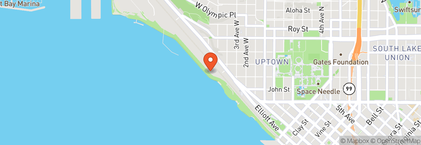 Map of Pier 62/63