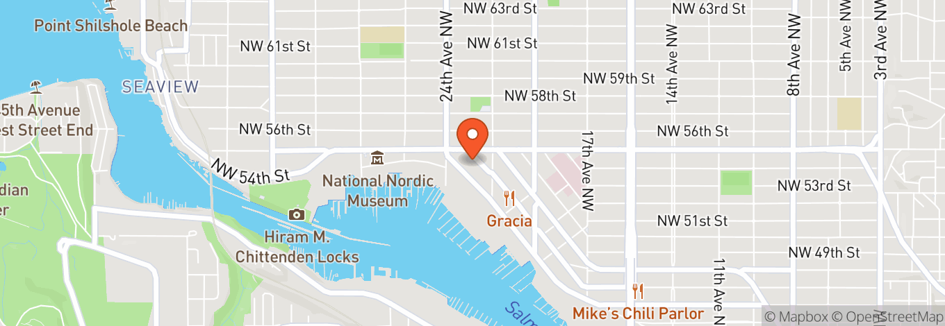 Map of Sunset Tavern