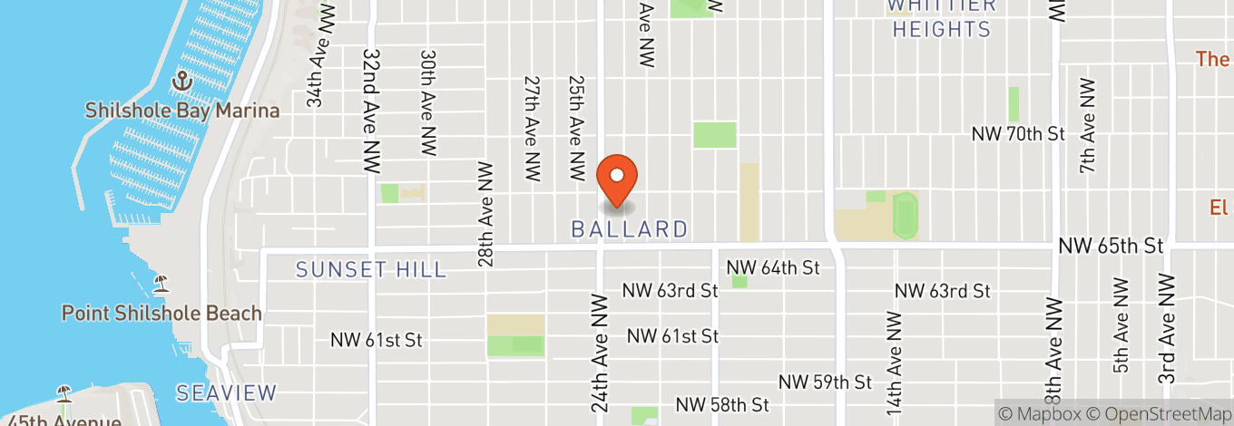 Map of Ballard Homestead