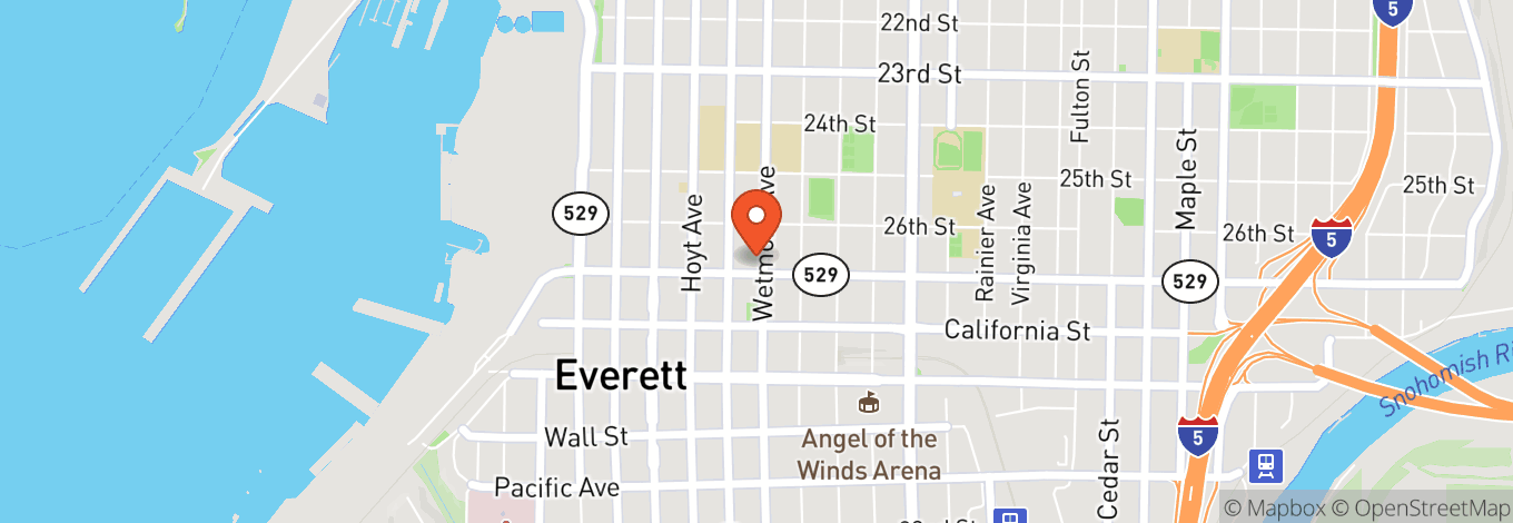 Map of APEX Everett