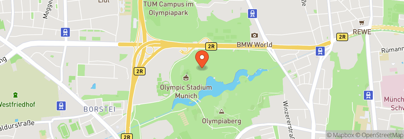 Map of Kleine Olympiahalle München