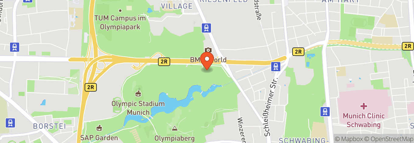 Map of Olympiapark
