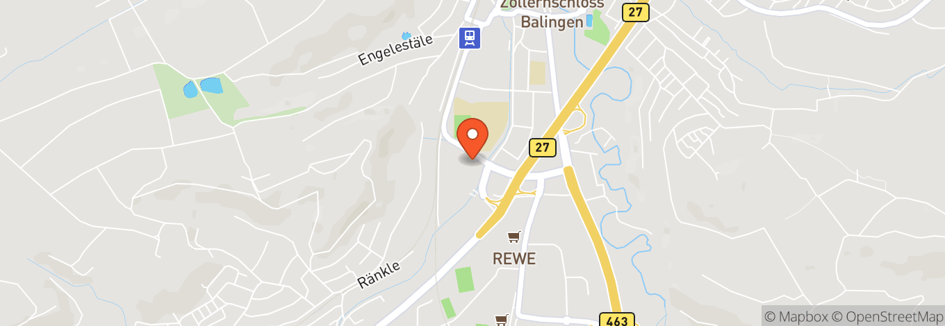 Map of Messegelände Balingen