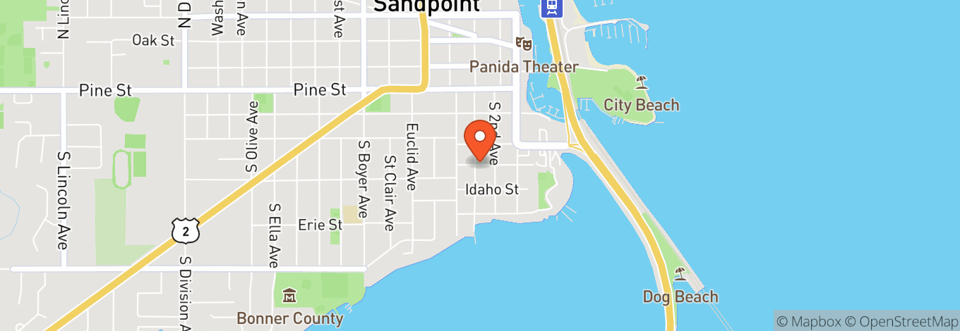 Map of Panida Theatre Inc