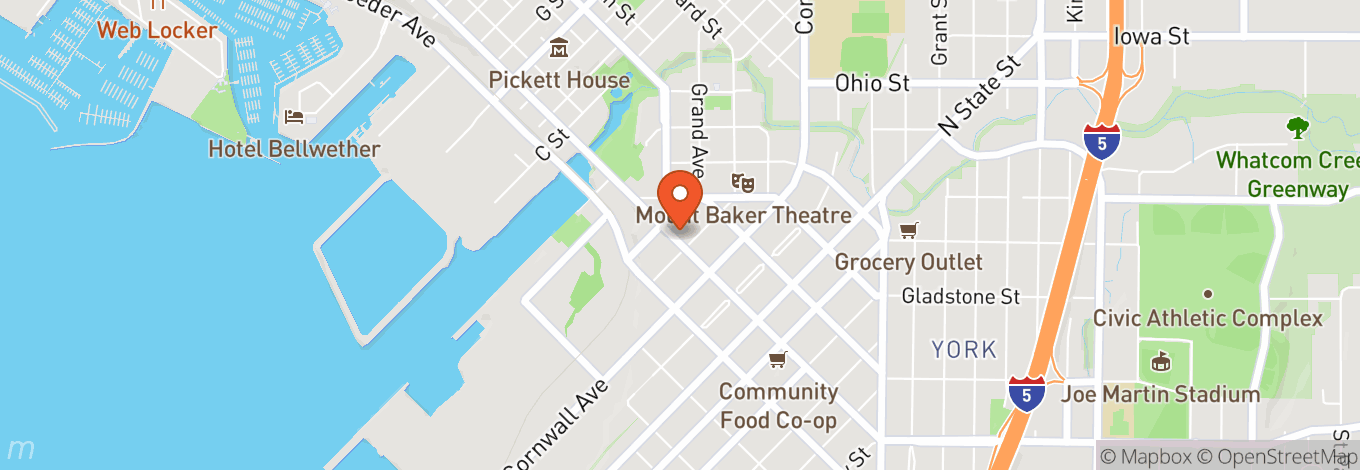 Map of Wild Buffalo House of Music