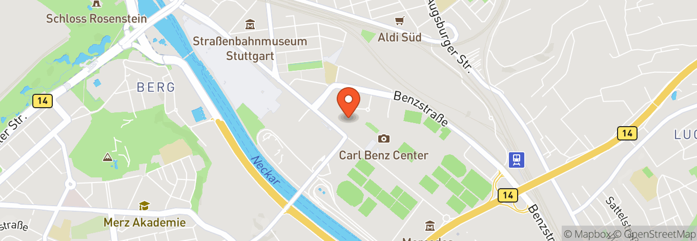 Map of Hanns-Martin-Schleyer-Halle