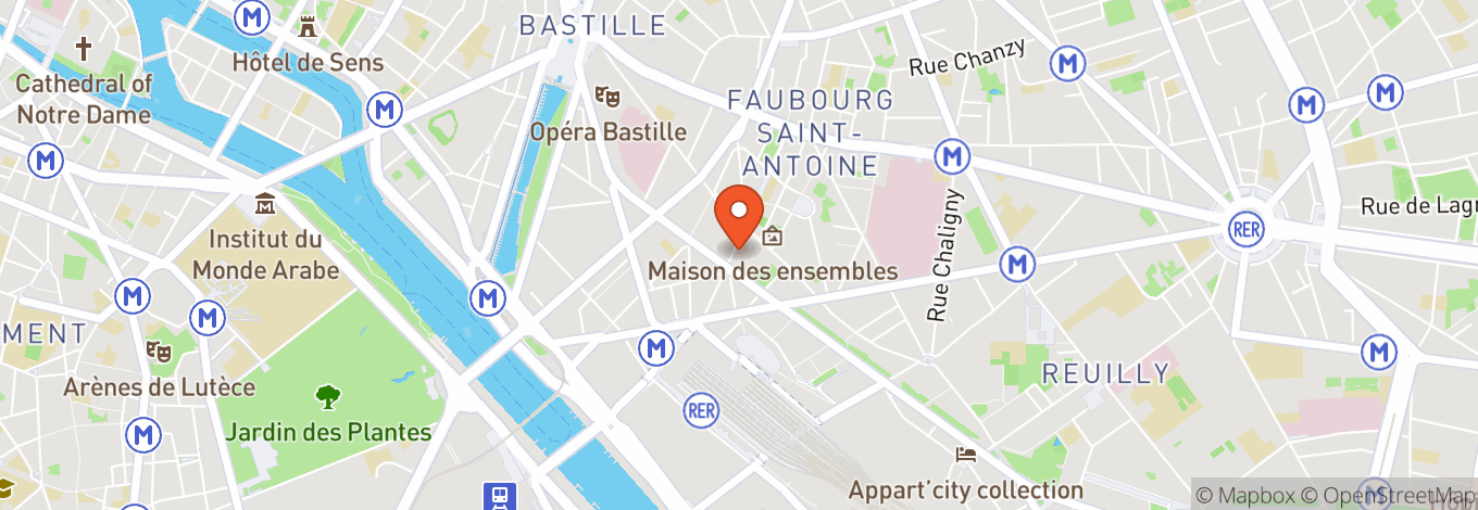 Map of Le Popup Du Label