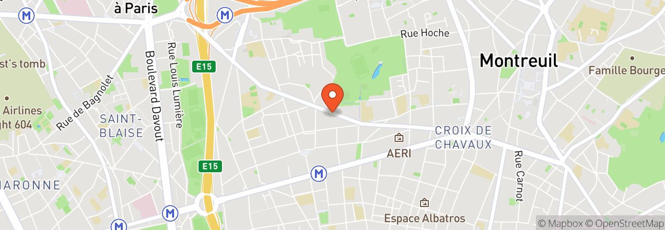 Map of Eva Paris-Est