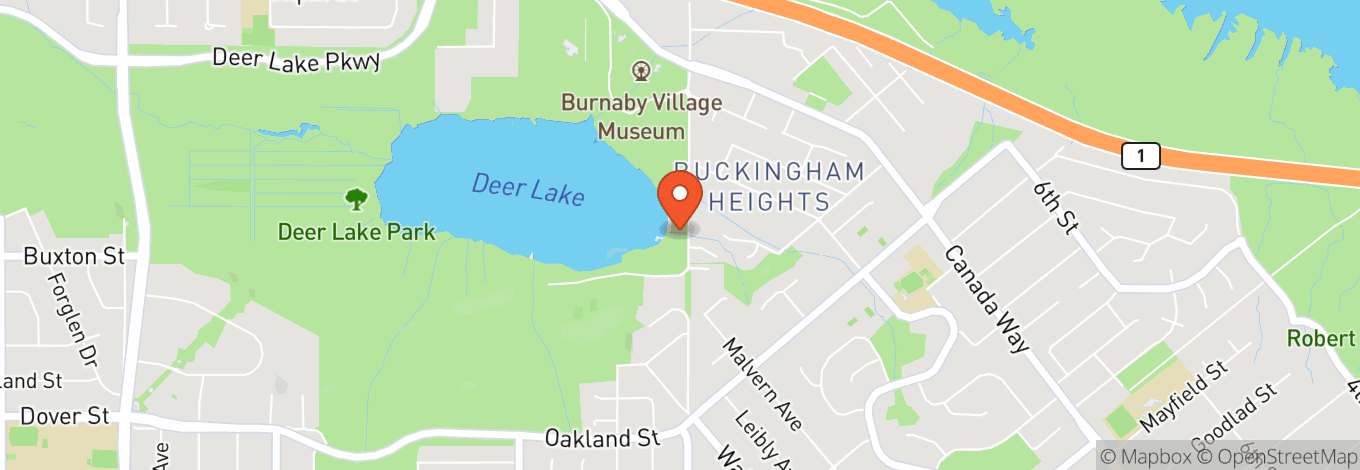Map of Deer Lake Park
