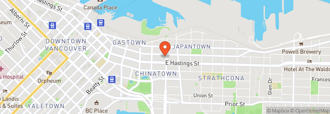Map of Imperial Vancouver