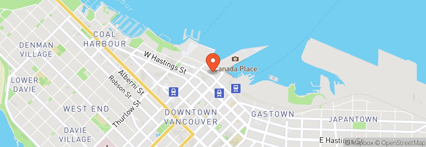 Map of Fairmont Waterfront