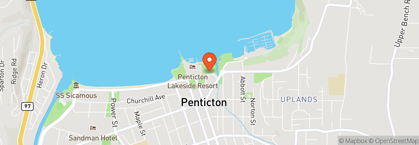 Map of Okanagan Lake Park