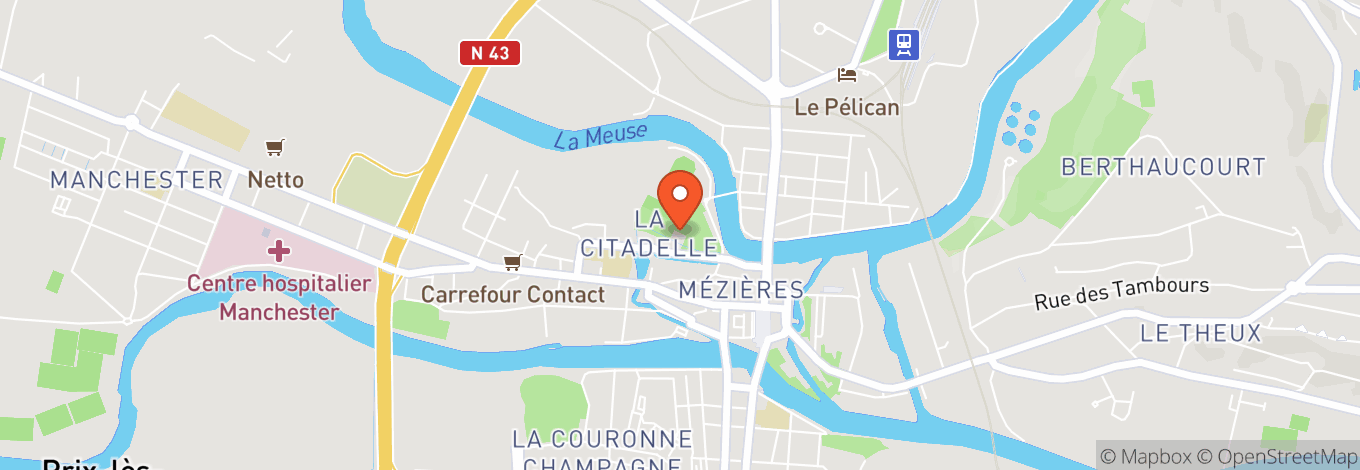 Map of Square Bayard