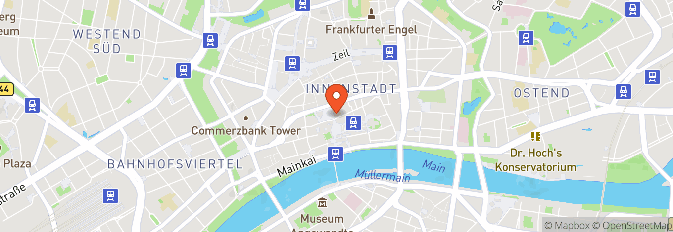 Map of Frankfurt Am Main