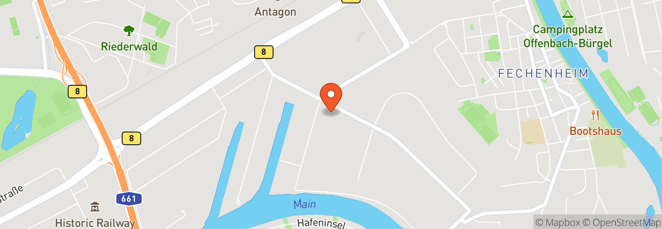 Map of Zoom Frankfurt