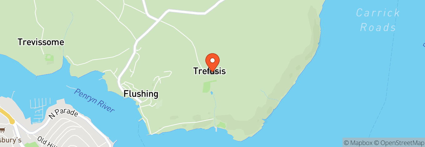 Map of Trefusis Estate