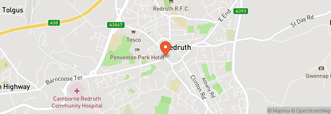Map of Regal Redruth Theatre