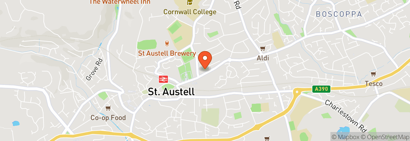 Map of An Organic Farm In South East Cornwall (Location Sent By Email)