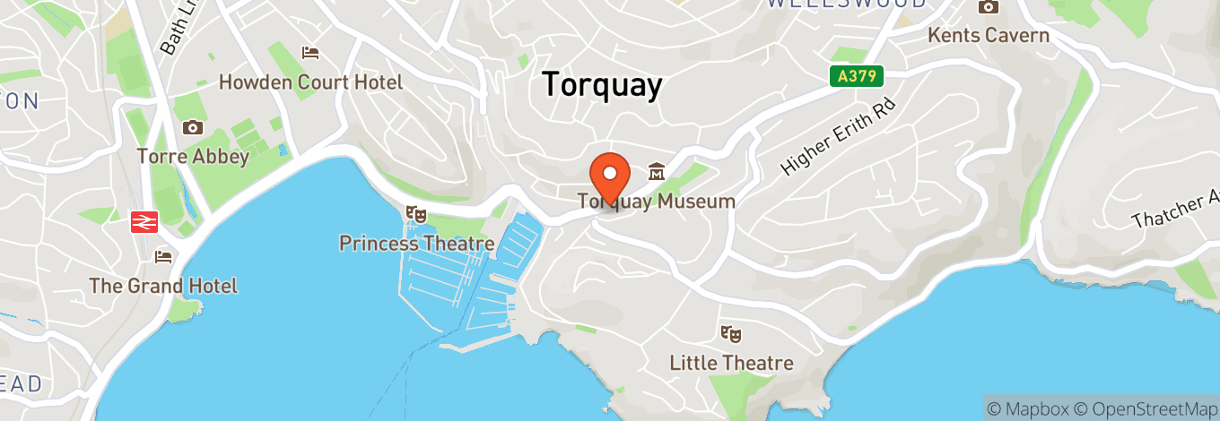 Map of Arena Torquay