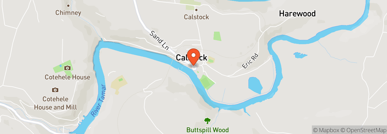 Map of Calstock Village Hall