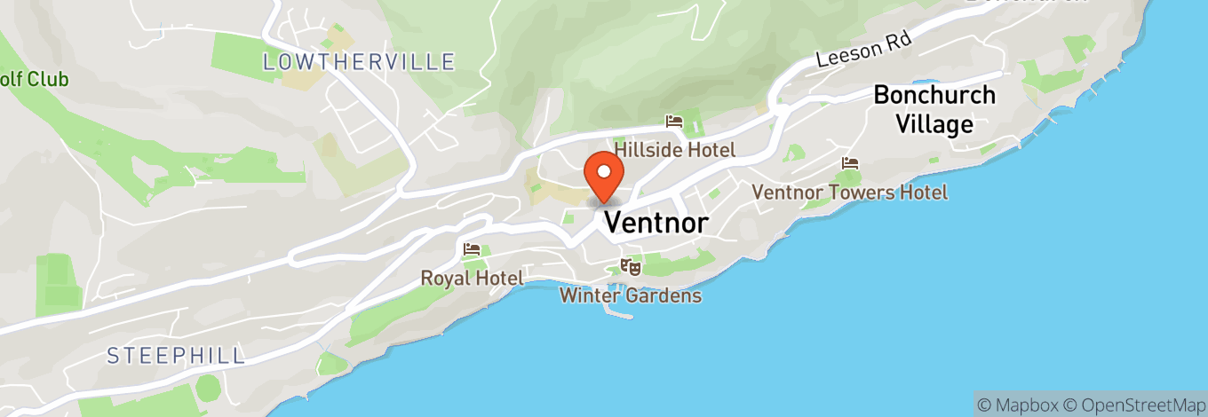 Map of Ventnor Arts Club