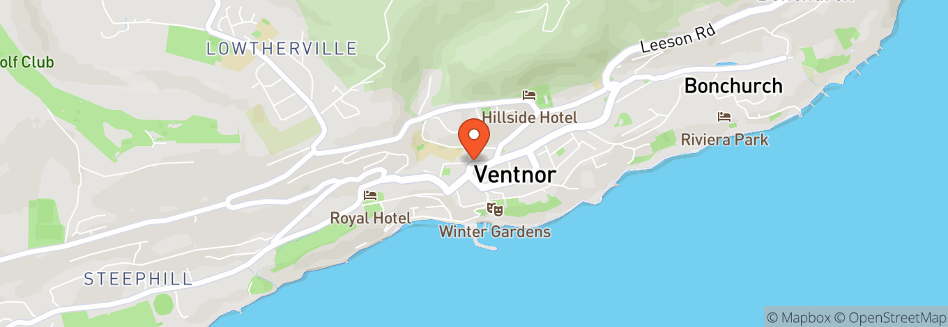 Map of Ventnor Arts Club