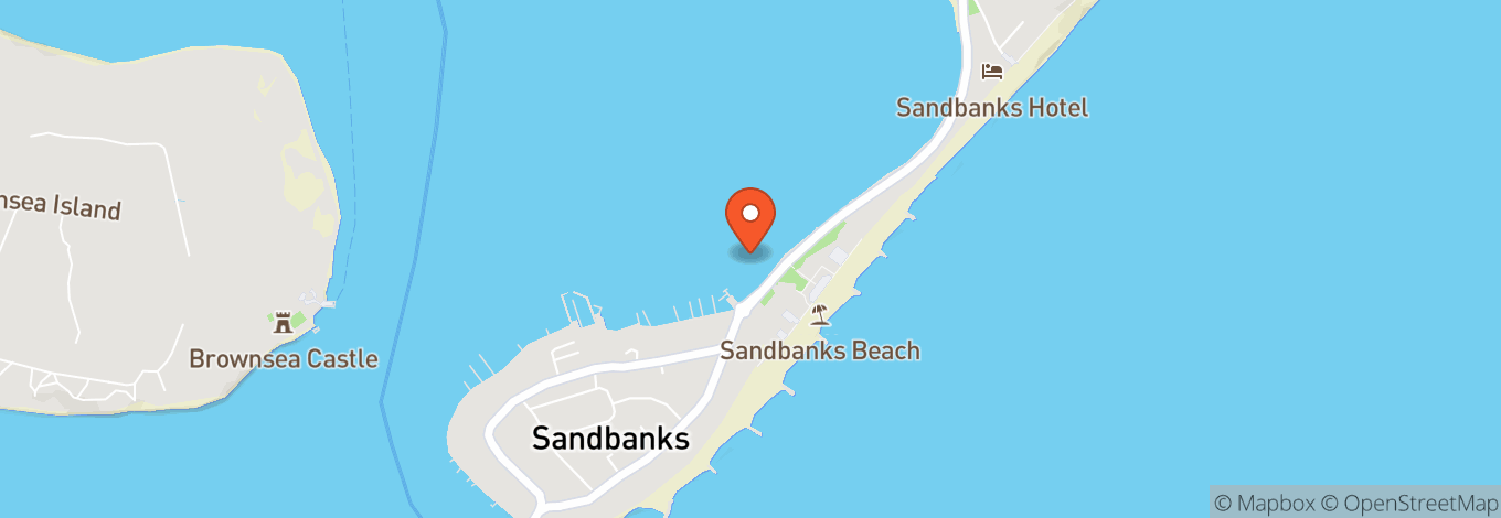 Map of Sandbanks Beach