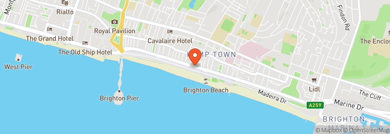 Map of Marine Parade