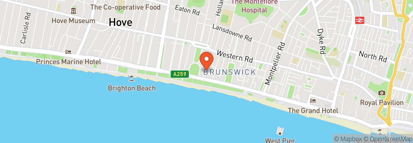 Map of The Brunswick