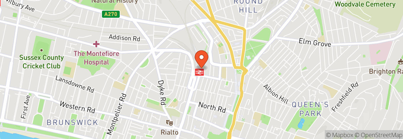 Map of The Green Door Store