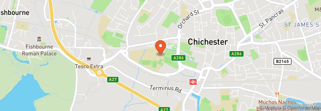 Map of Westgate Fields